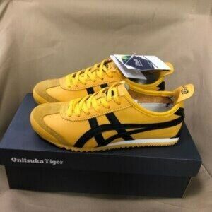 Onitsuka Tiger by Asics Yellow and Black Heels